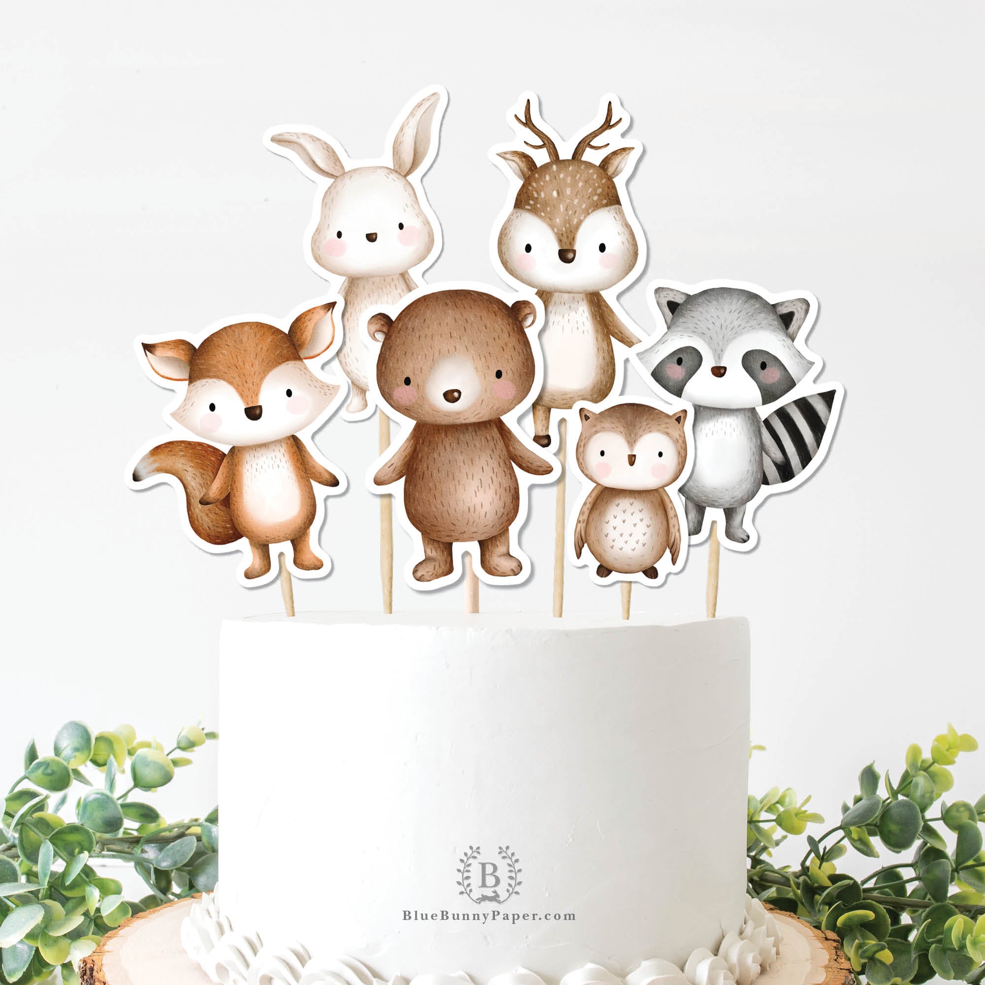 Farm Animals Cupcake Toppers Tutorials