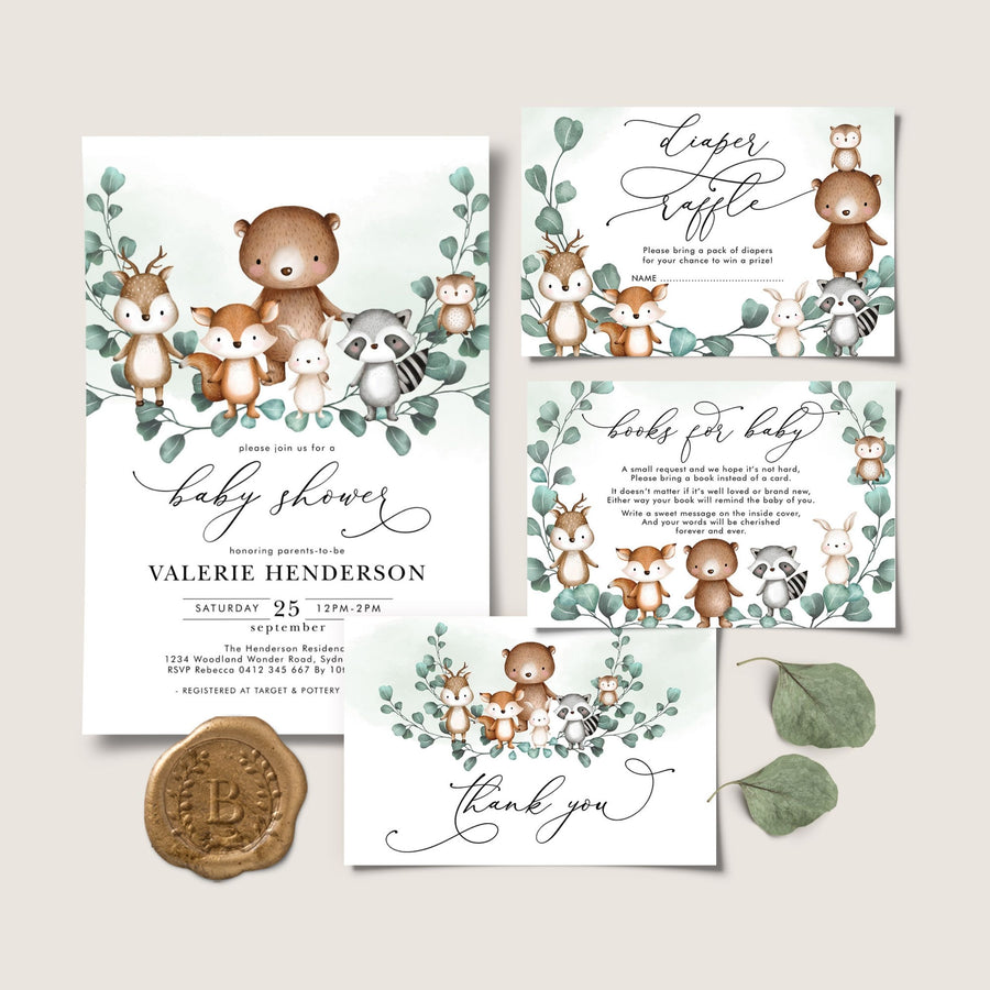 Baby Shower Invitation Bundle