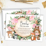 Woodland Animals Book Request Card