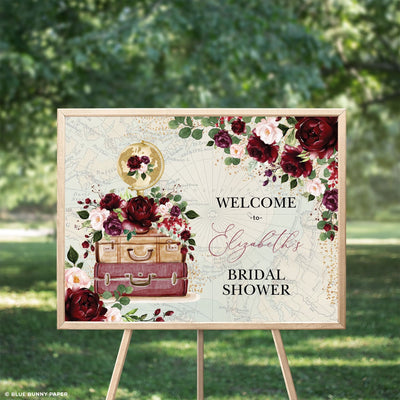 Bridal Shower Welcome Sign