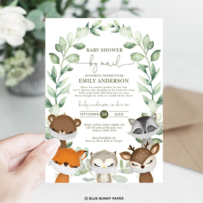 Baby Shower by Mail Invitation