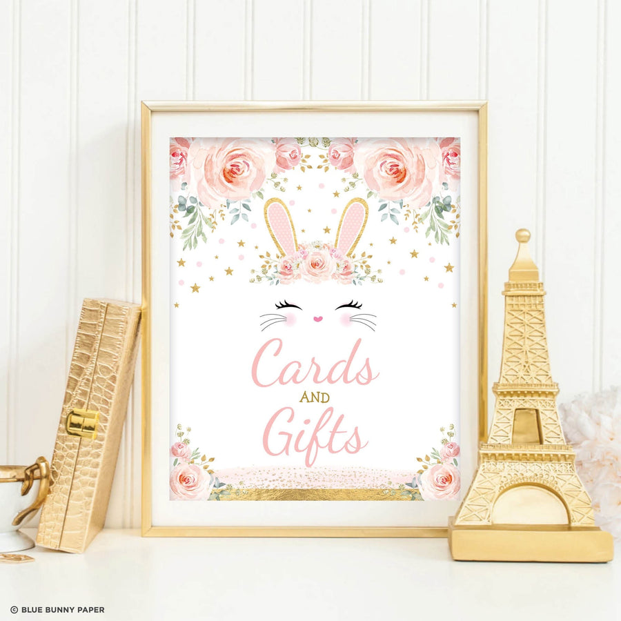 Cards & Gifts Party Sign