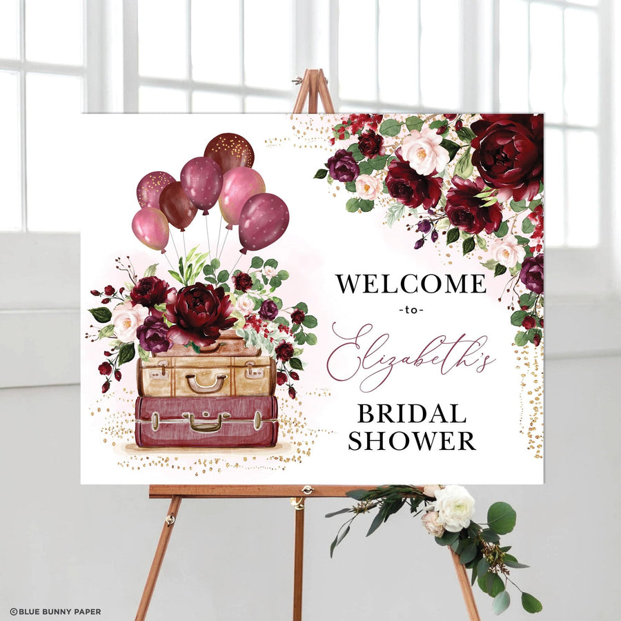 Bridal Shower Welcome Sign