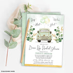 Drive Through Bridal Shower Invite