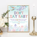 Don't Say Baby Sign