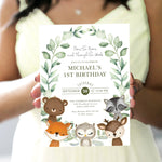 Woodland Birthday Invitation