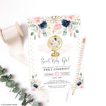 Boho Baby Shower Invitation