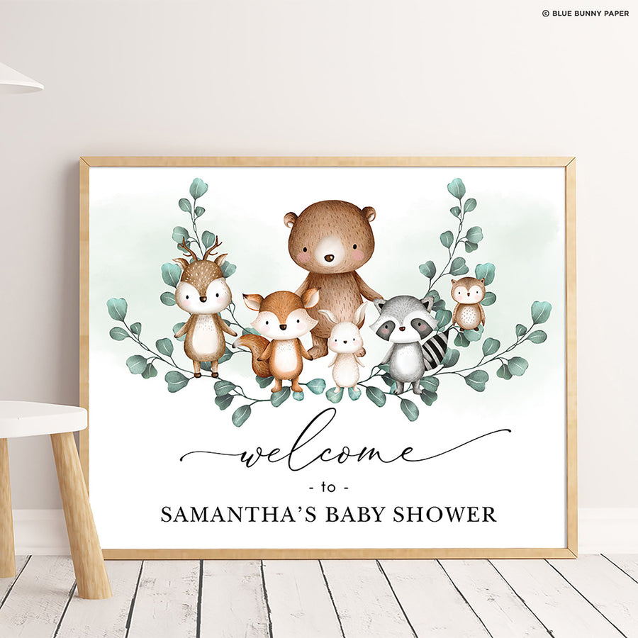 Baby Shower Welcome Sign