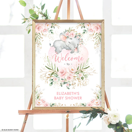 Baby Shower Welcome Sign