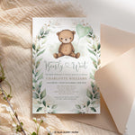 Teddy Bear Baby Shower Invitation