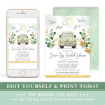 Drive Through Bridal Shower Invite