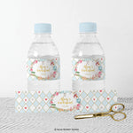 Alice in Wonderland Water Bottle Labels