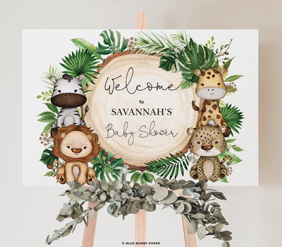 Party Welcome Backdrop Sign