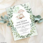 Lamb Baby Shower Invitation