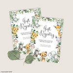 Gift Registry Insert Card