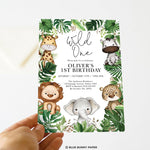 Wild One Birthday Invitations