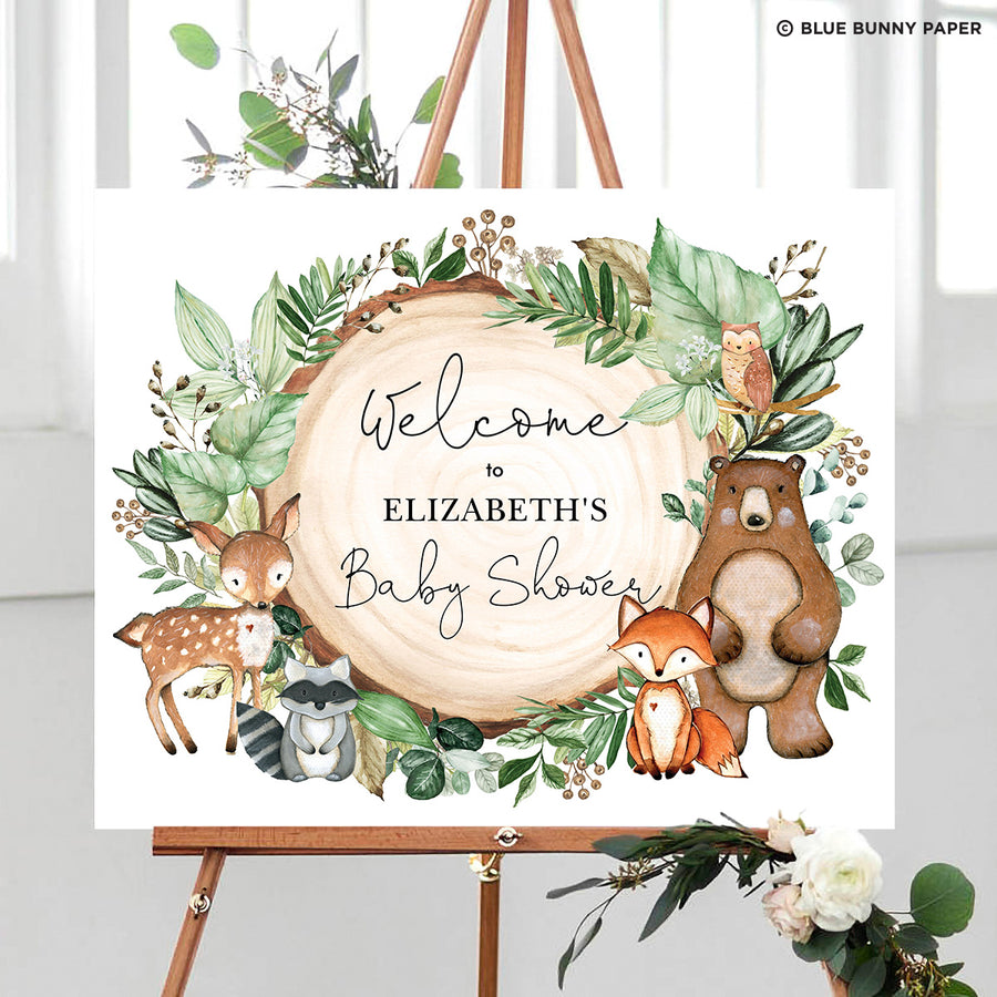 Baby Shower Welcome Sign