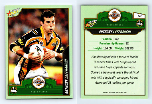 ✺Signed✺ 2006 WESTS TIGERS NRL Card PAUL WHATUIRA