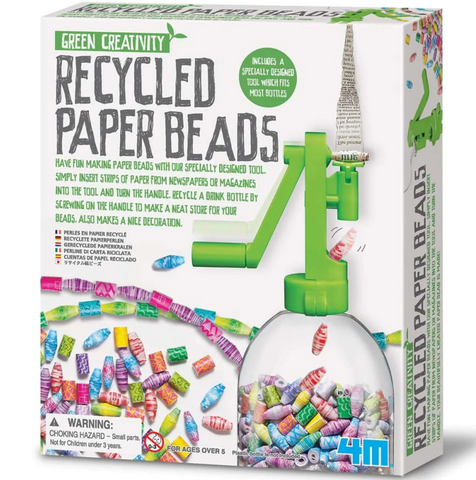 Green Creativity Recycled Paper Beads