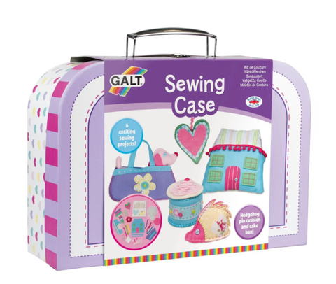 Galt Toys Sewing Case Purple Sewing Kit for Kids