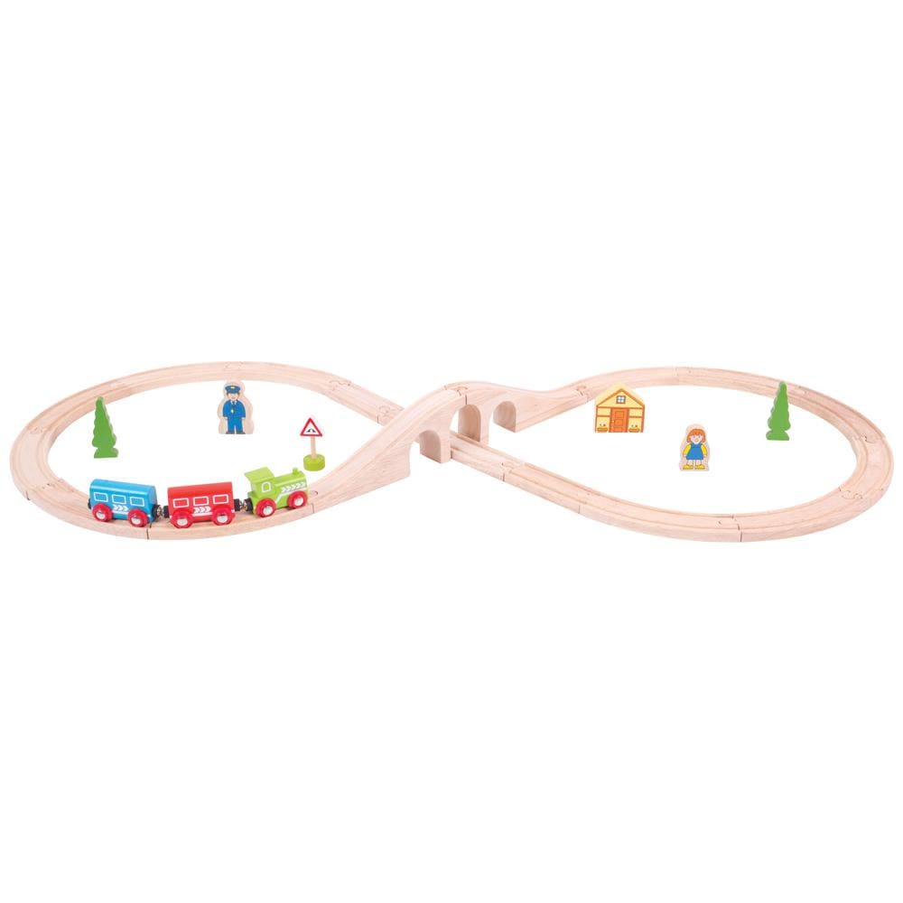 bigjigs fairy figure of eight train set