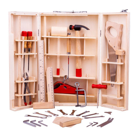 Bigjigs Junior Carpenter Tool Set (BJ410) | BrightMinds UK