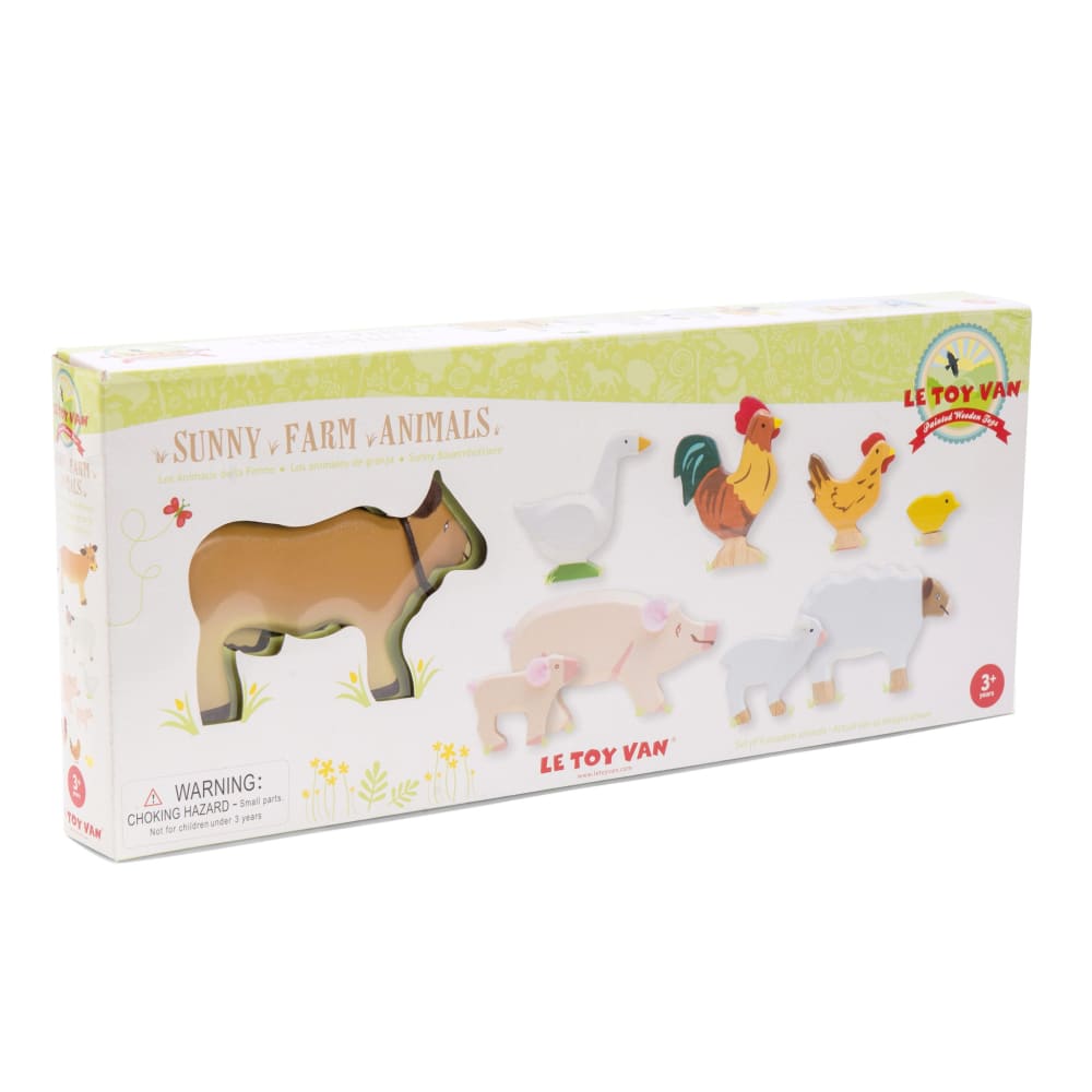 le toy van wooden animals