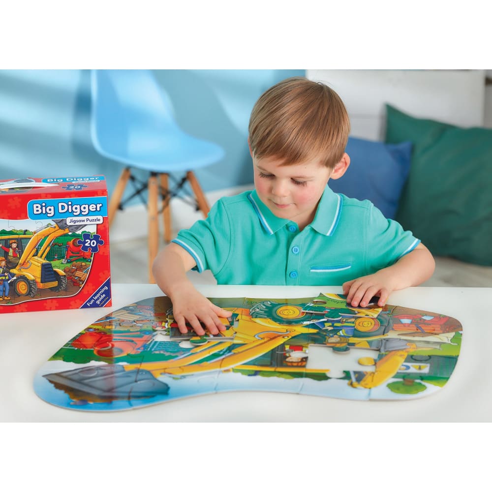 orchard toys big digger puzzle