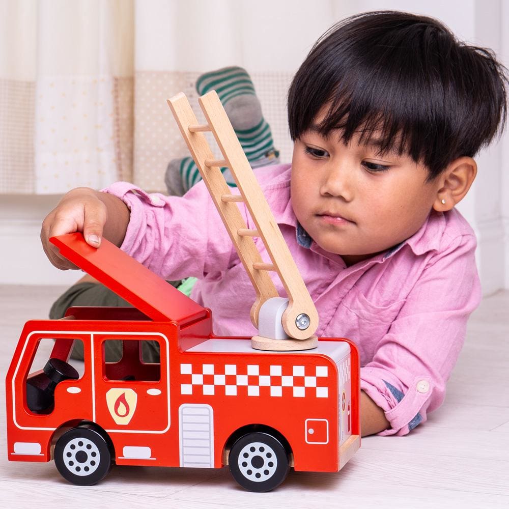 tidlo wooden fire engine