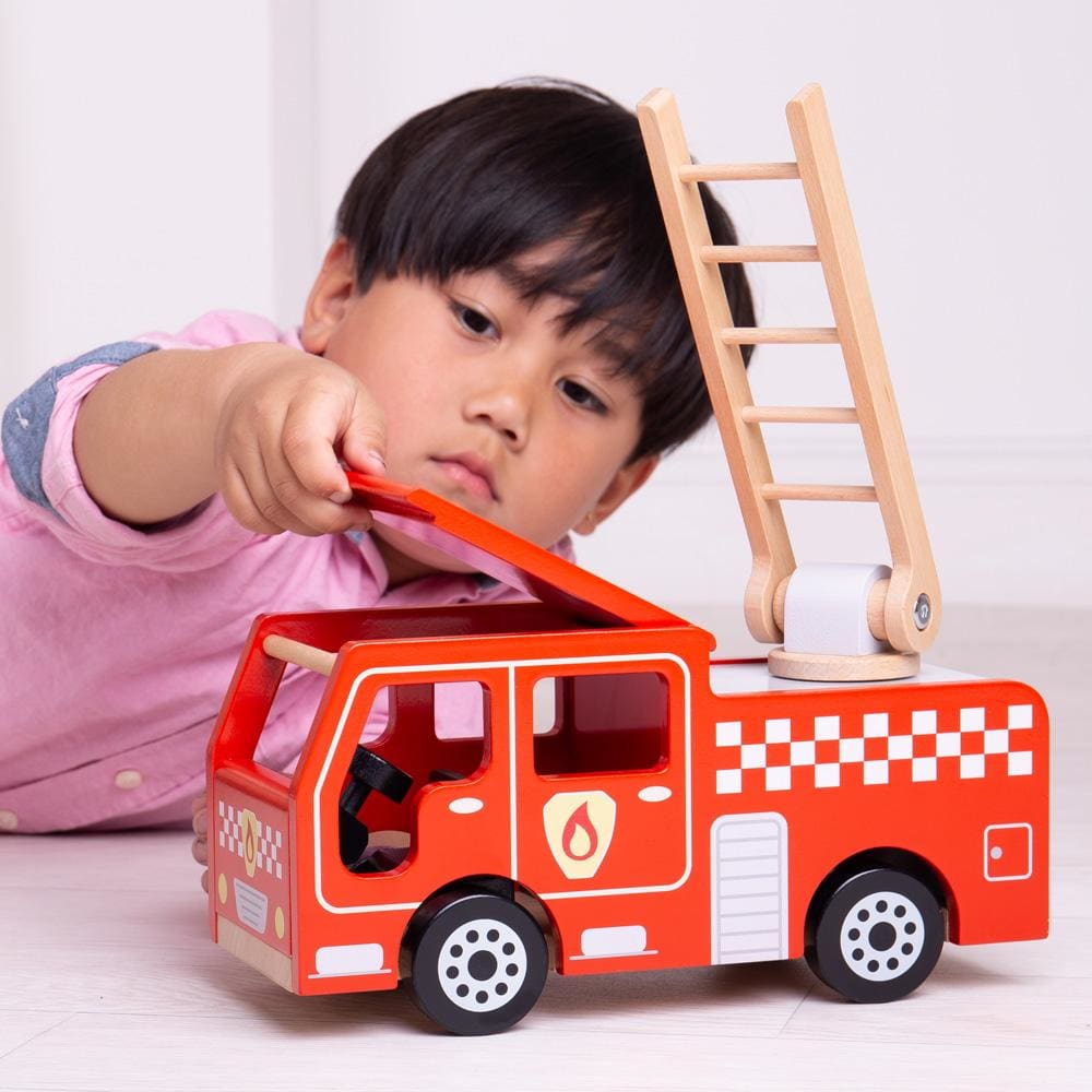 tidlo wooden fire engine