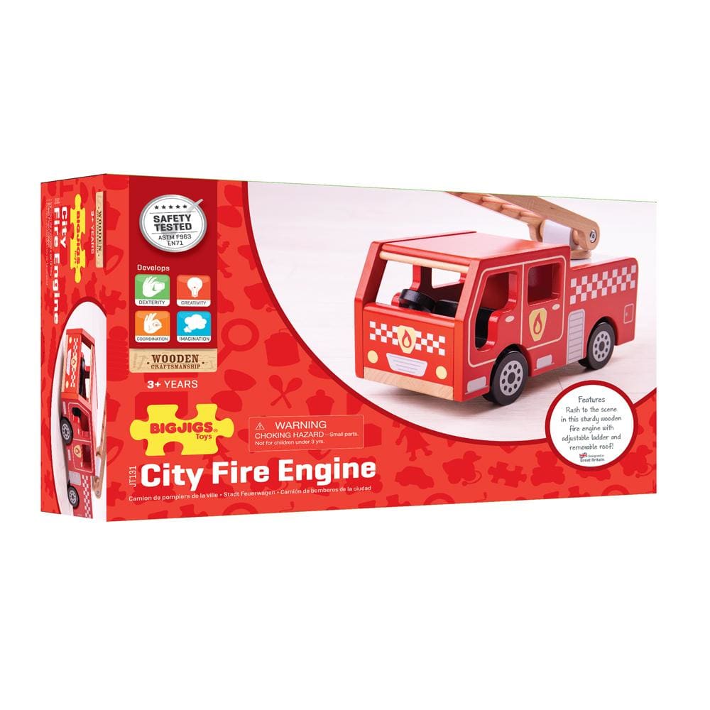 tidlo wooden fire engine