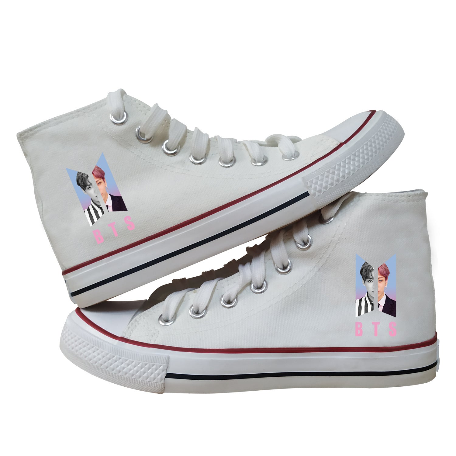 bts canvas shoes