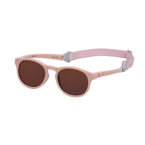 COCOSAND One Piece Baby Sunglasses with Strap Round Frame UV 400 Prote