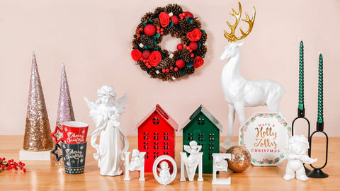 Festive Christmas home decor