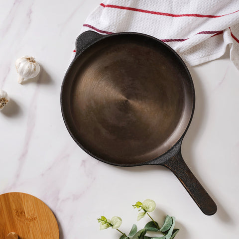 How to Restore and Reseason a Cast Iron Skillet - I Believe I Can Fry