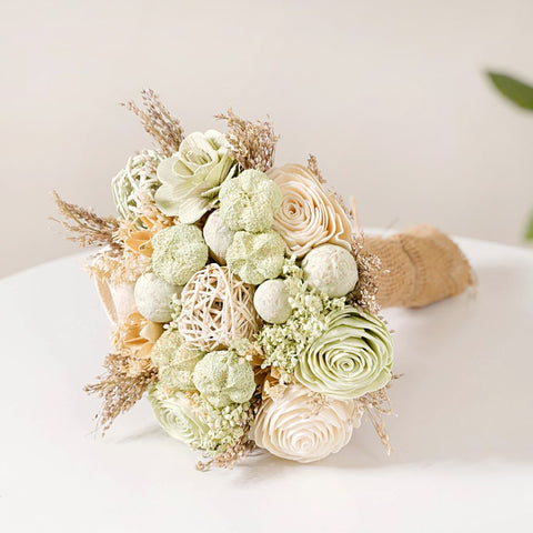 Sustainable Floral Bouquet Green