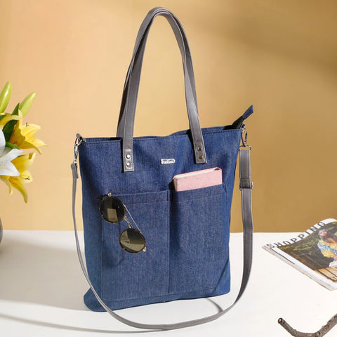 The Denim Small Tote Bag | Marc Jacobs | Official Site