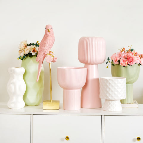 Flower vases for home decor
