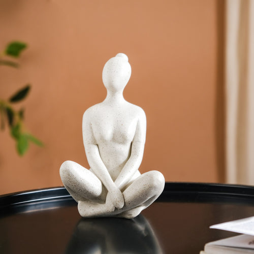 Yoga Woman Statues Set Of 3 Online in India