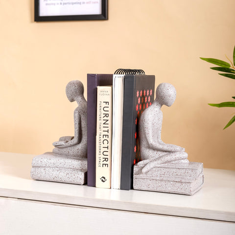Resin bookends