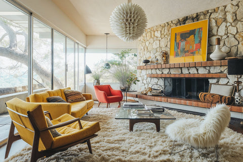 Mid-century modern interior