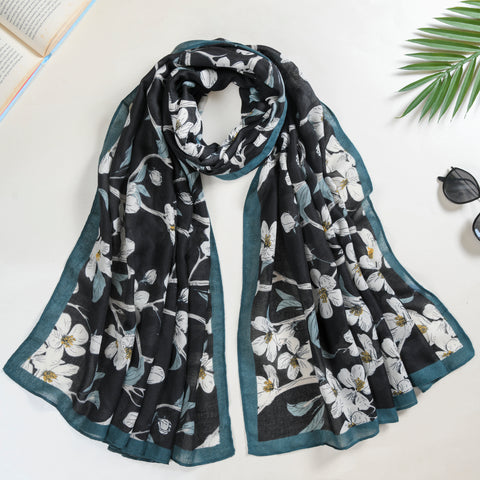 Floral scarf for women