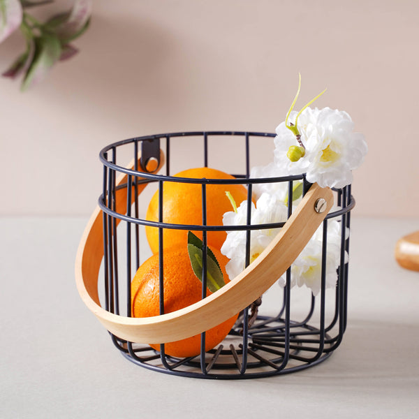 Metal Fruit Basket- Small