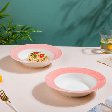 Pasta Plates Online - Modern Luxury Pasta Serving Plates Set