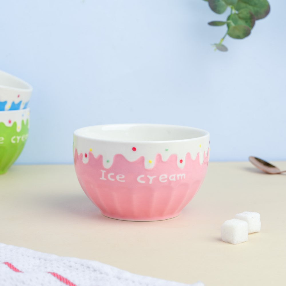 ceramic ice cream dishes