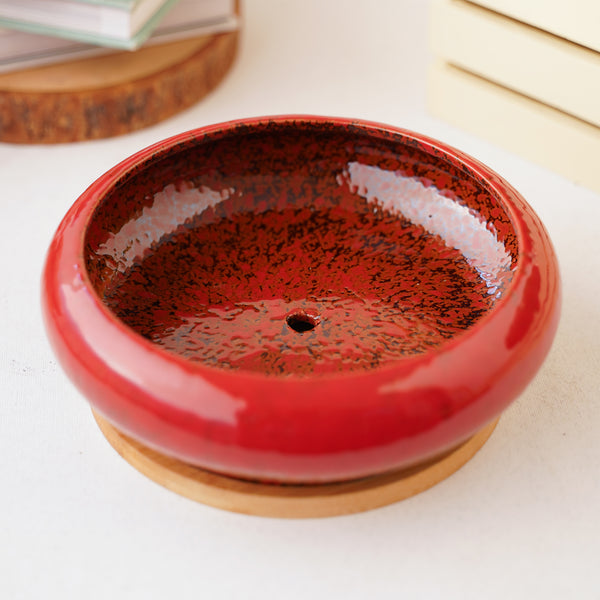 ceramic bowl planter pot