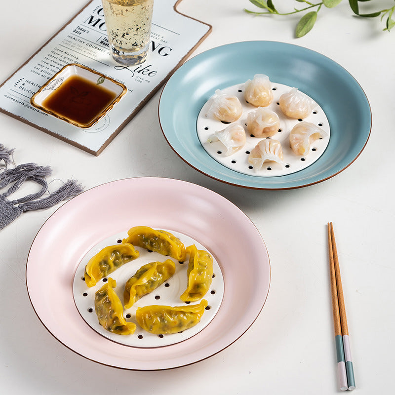 Pastel Dimsum Plates