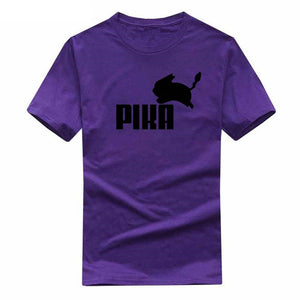 tee shirt puma homme violet