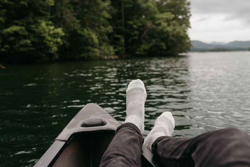 canoe in the fall