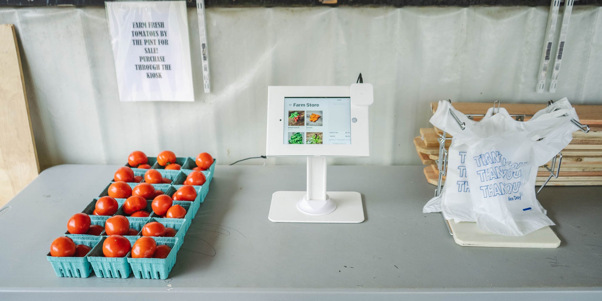 Farm Store Self-Serve Kiosk